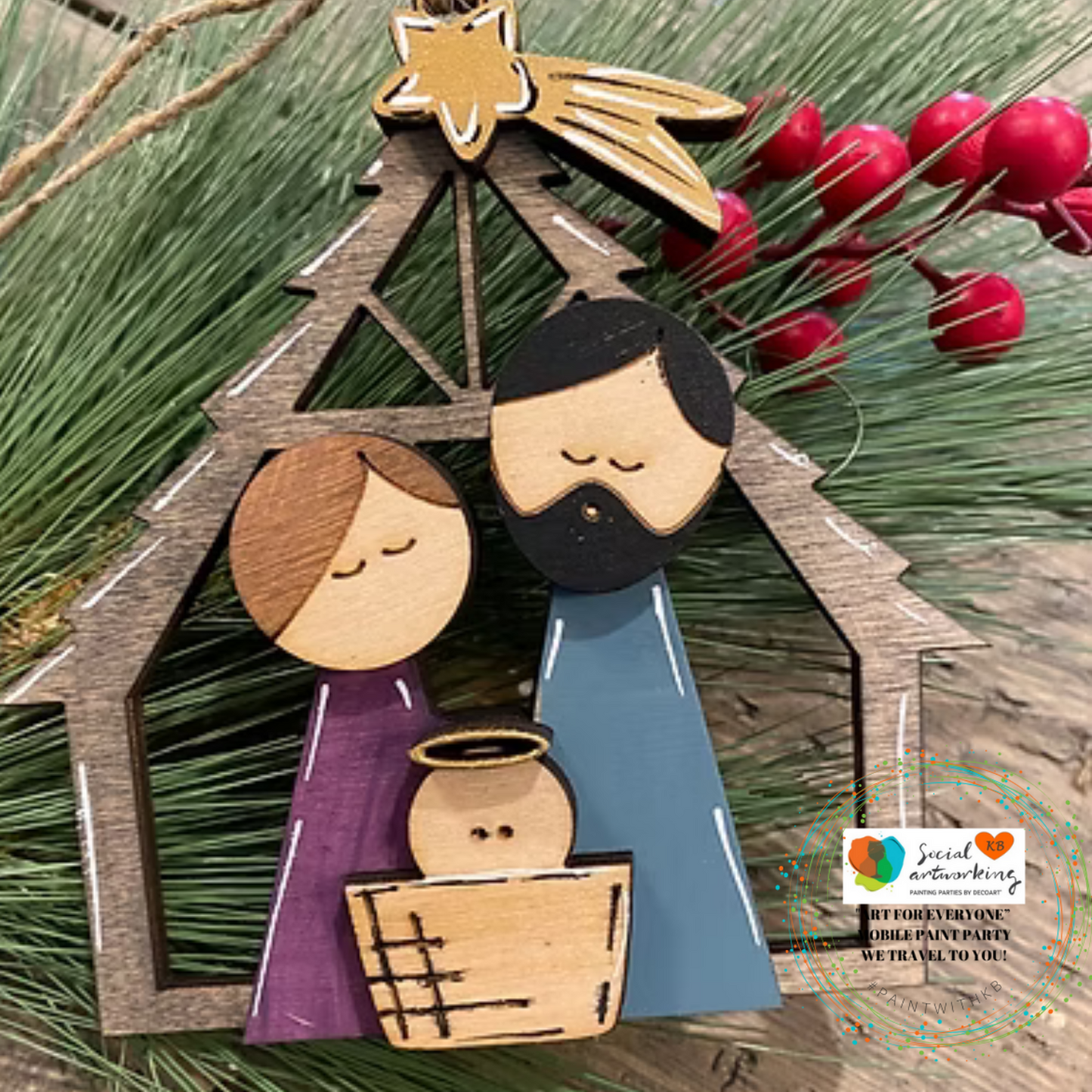 Nativity Scene Ornament
